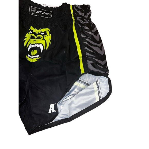 Men sports shorts MMA Fight Kick Boxing Shorts UFC Cage Fight Retro Grappling - Picture 6 of 12